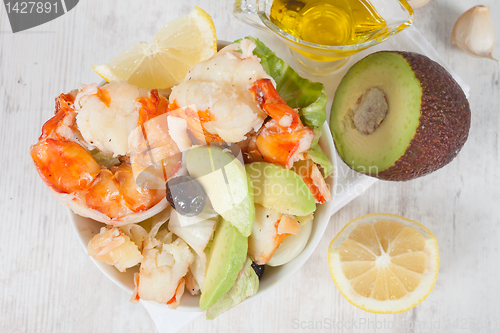 Image of Prawn salad