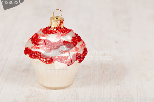Image of Christmas cupcake