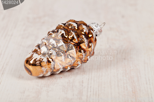 Image of Christmas pine cone