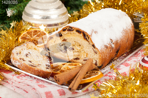 Image of Christmas stollen