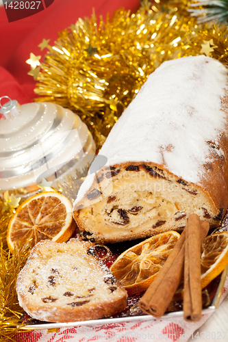 Image of Christmas stollen