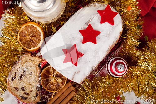 Image of Christmas stollen