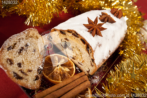 Image of Christmas stollen