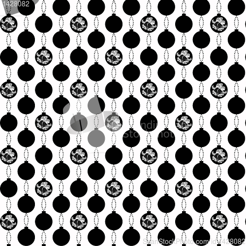 Image of christmas decoration pattern