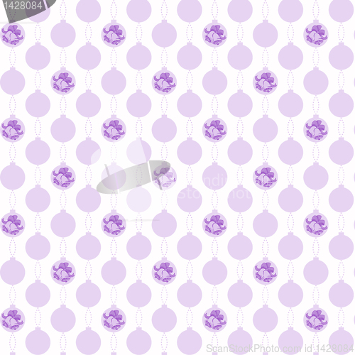 Image of christmas decoration pattern