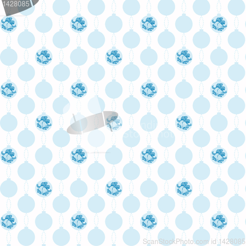 Image of christmas decoration pattern