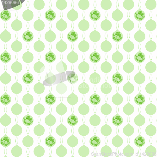 Image of christmas decoration pattern