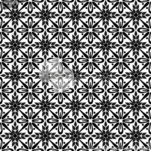 Image of Beautiful seamless floral pattern 