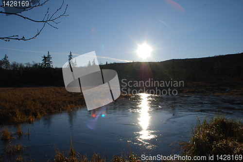 Image of Fall in Norwegian mountain