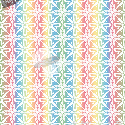 Image of Beautiful seamless floral pattern 