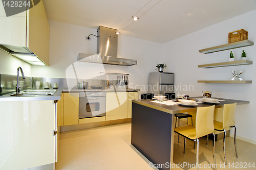 Image of Modern kitchen interior