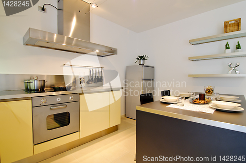 Image of Modern kitchen interior