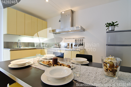 Image of Modern kitchen interior