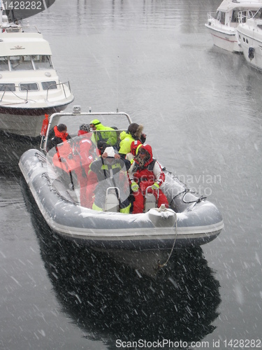 Image of RIB in Lofoten Islands