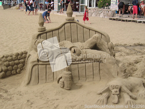 Image of Art in the sand