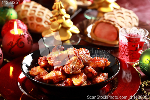 Image of Hot chicken wings