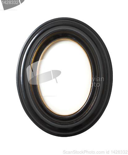 Image of Oval photo frame
