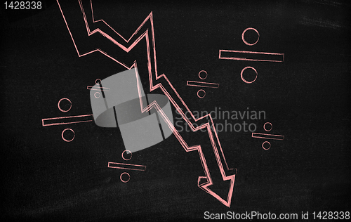 Image of Stock market loss