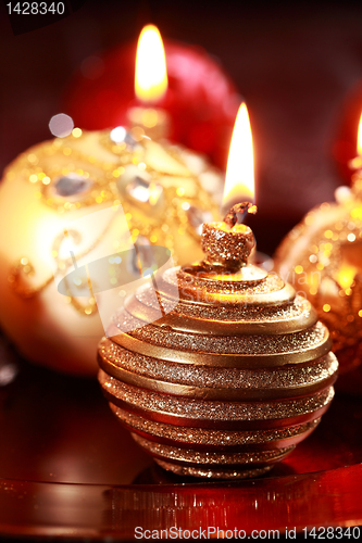 Image of Christmas candle