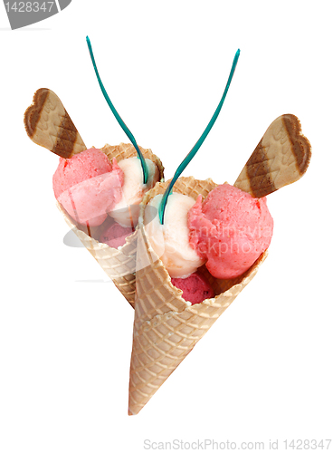 Image of Ice cream cones