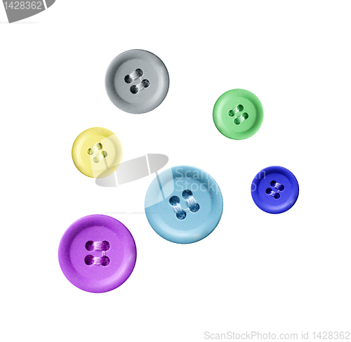 Image of Colourful buttons