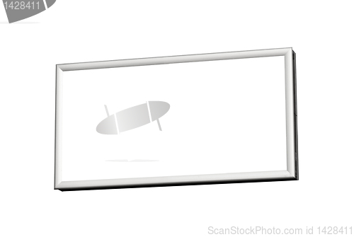 Image of Blank isolated billboard
