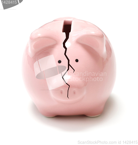 Image of Cracking piggybank