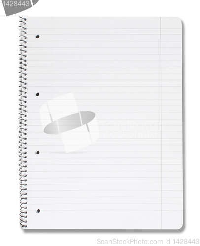 Image of Empty notepad