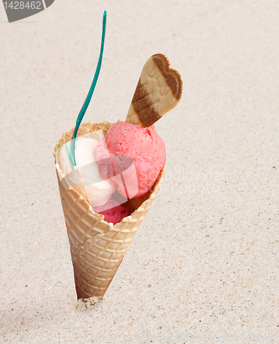 Image of Ice cream on holiday