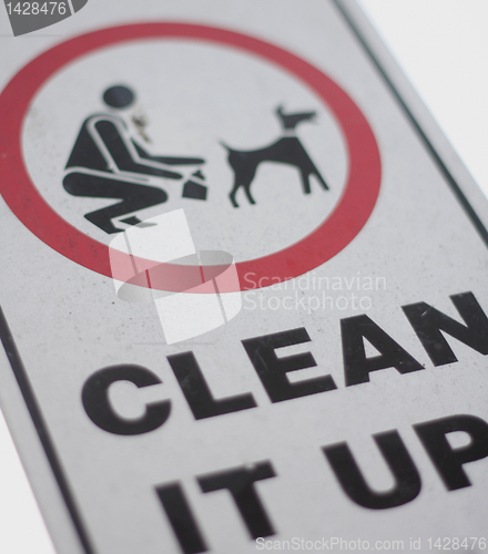 Image of No dog poop sign