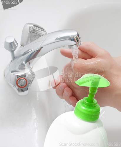 Image of Washing hands