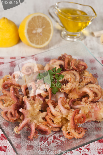 Image of Fried Octopus