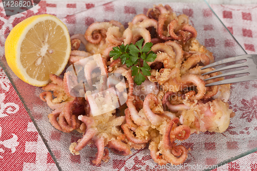 Image of Fried Octopus