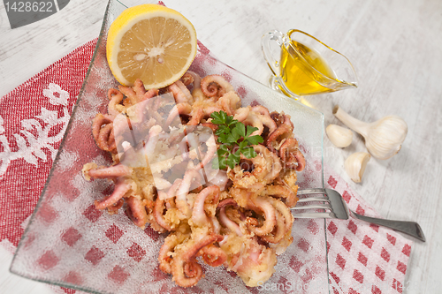 Image of Fried Octopus