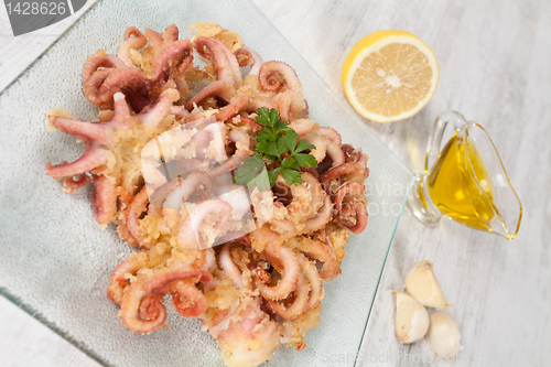 Image of Fried Octopus