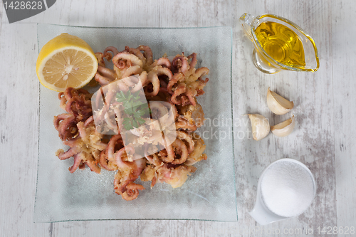 Image of Fried Octopus