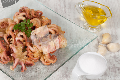 Image of Fried Octopus