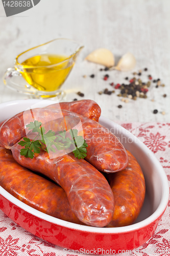 Image of Raw italian sausage