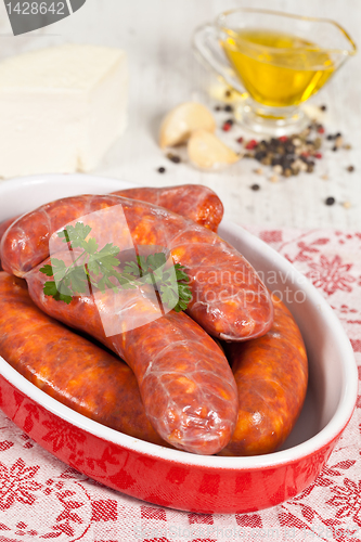 Image of Raw italian sausage