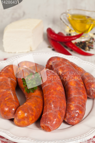 Image of Raw italian sausage
