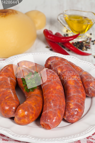 Image of Raw italian sausage