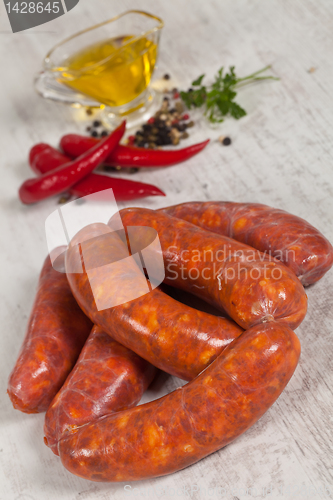 Image of Raw italian sausage