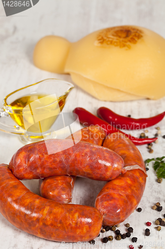 Image of Raw italian sausage