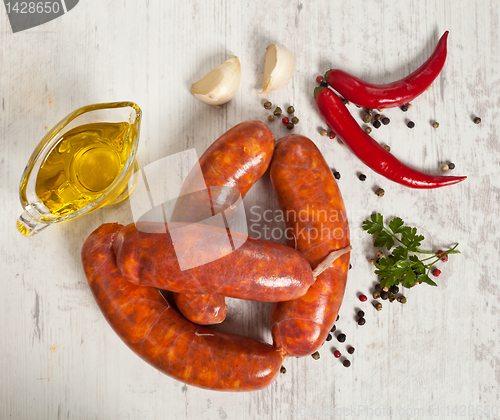 Image of Raw italian sausage