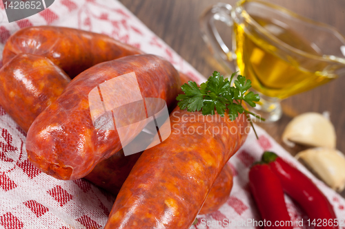 Image of Raw italian sausage