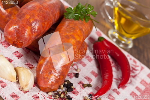 Image of Raw italian sausage