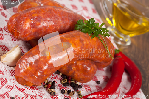 Image of Raw italian sausage