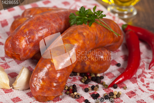 Image of Raw italian sausage