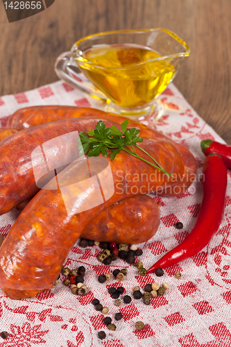 Image of Raw italian sausage