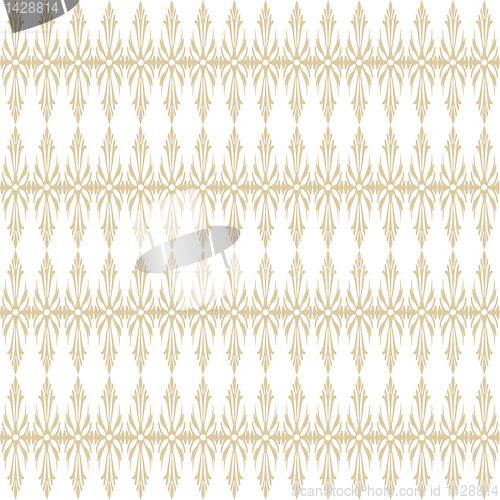 Image of seamless classic floral pattern